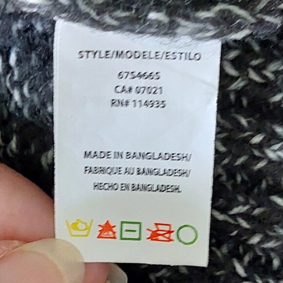 RD style Gray Cardigan Sweater Women's Size M - Picture 8 of 8